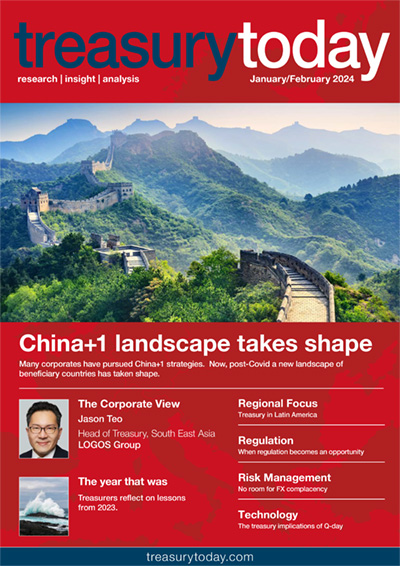 Treasury Today January/February 2024 magazine cover