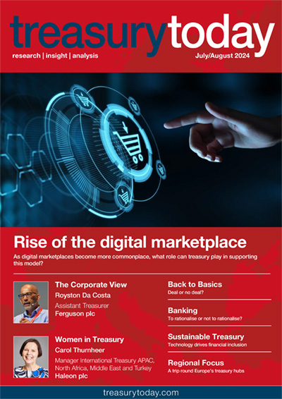 Treasury Today July/August 2024 magazine cover