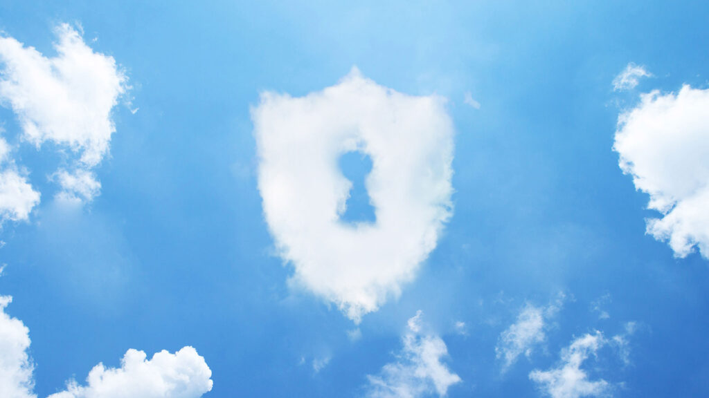 Security cloud form in the sky