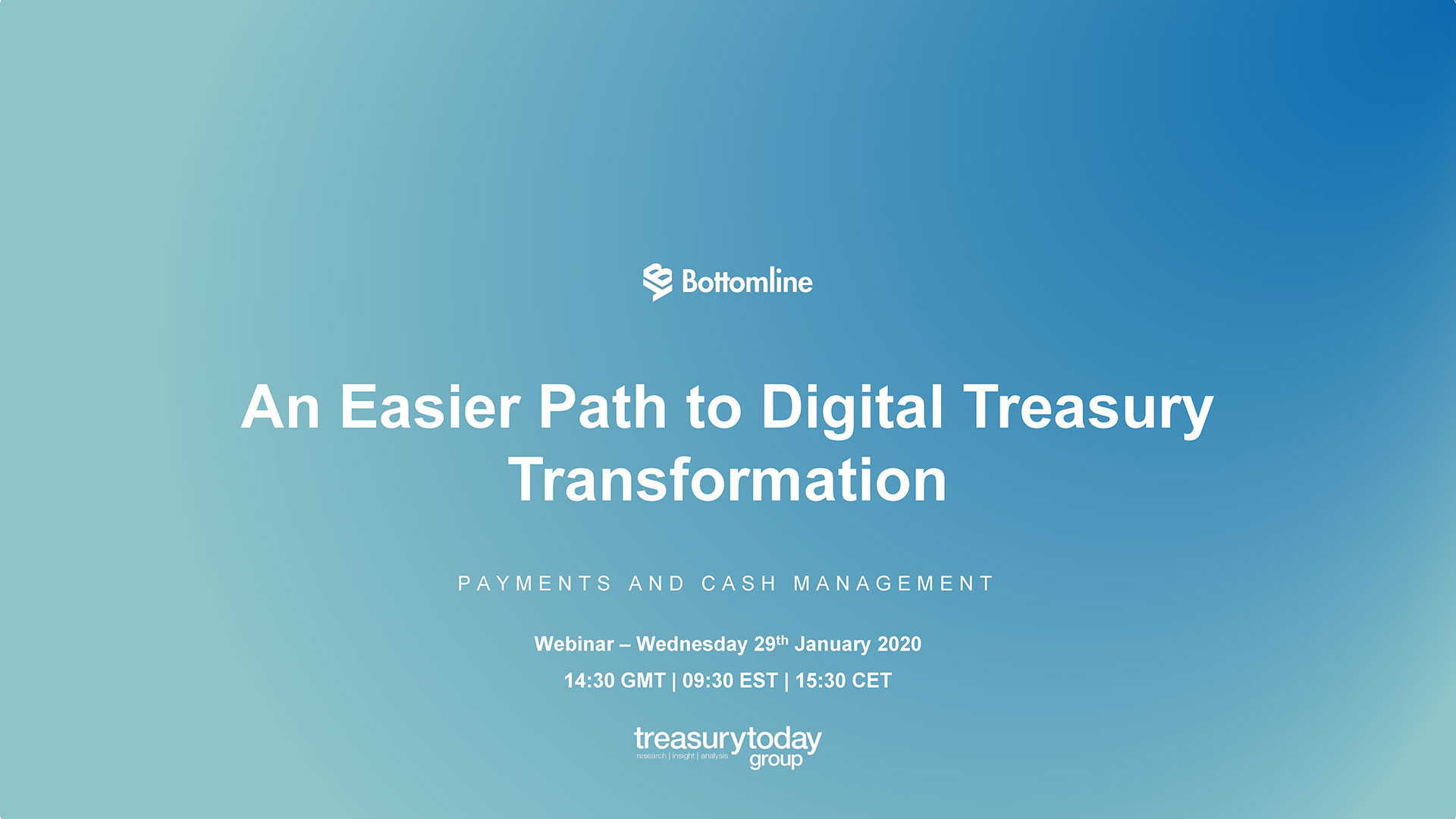 An easier path to digital treasury transformation
