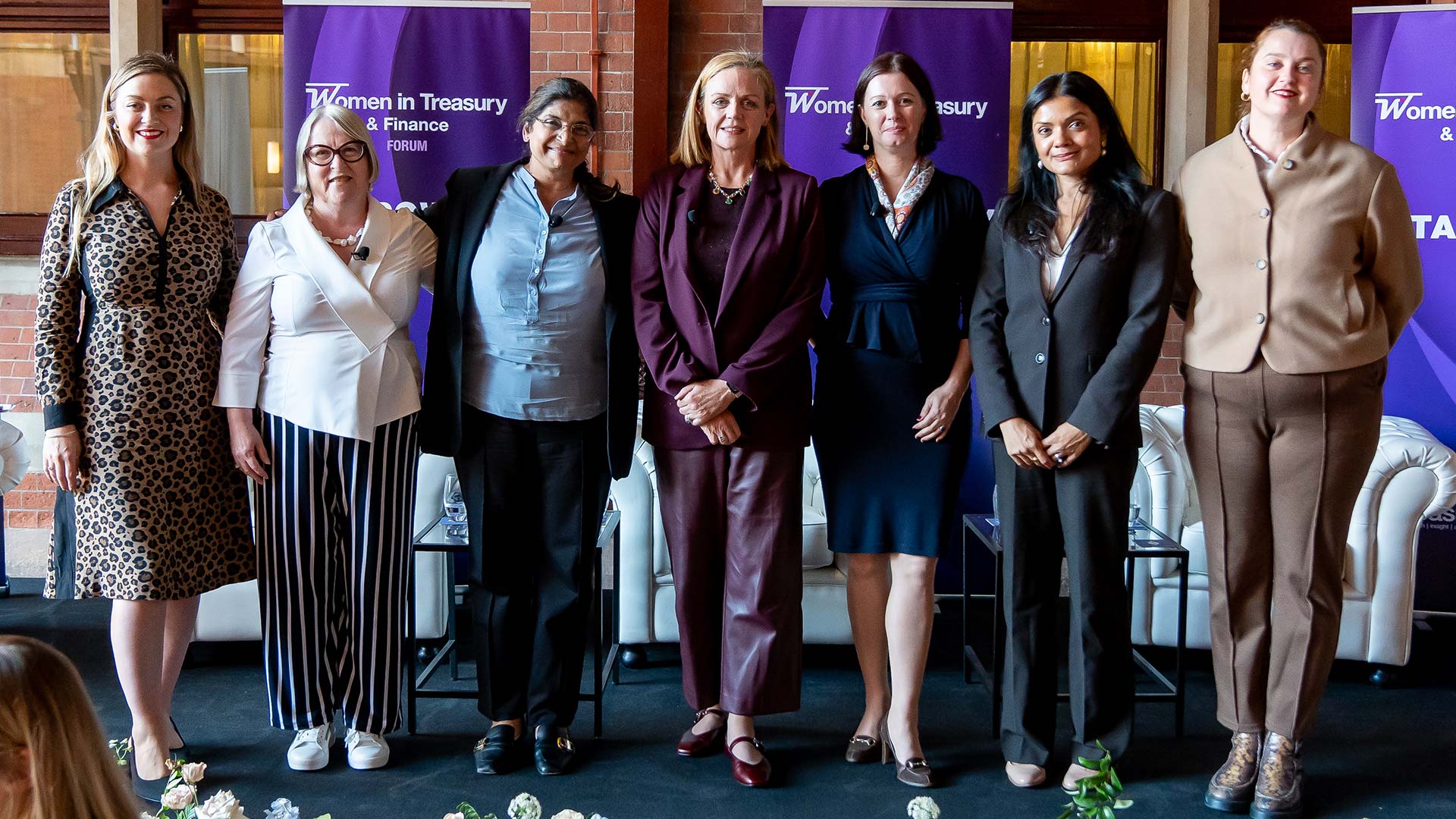 Women in Treasury & Finance EMEA Forum 2025 panellists